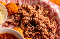 pulled pork at our Sevierville BBQ restaurant